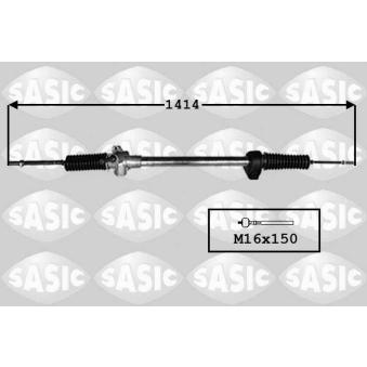 Crémaillière de direction SASIC OEM 4000E5