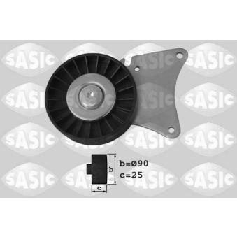 Poulie renvoi/transmission, courroie trapézoïdale à nervures SASIC OEM 575136 Poulie renvoi/transmission, courroie trapézoïdale à nervures SASIC OEM 575136