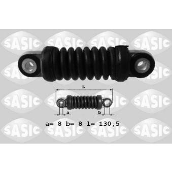 Tendeur de courroie, courroie trapézoïdale à nervures SASIC OEM 9620038880