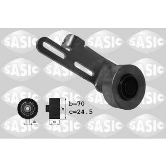 Tendeur de courroie, courroie trapézoïdale à nervures SASIC OEM 6453Y1