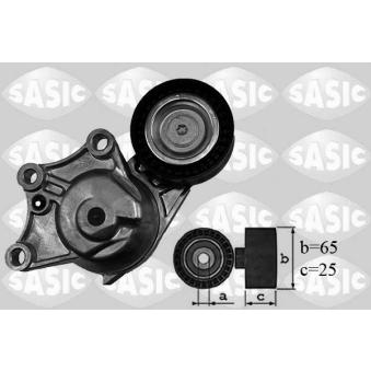 Tendeur de courroie, courroie trapézoïdale à nervures SASIC OEM 1611426180