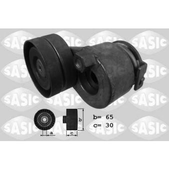 Tendeur de courroie, courroie trapézoïdale à nervures SASIC OEM 8200673090