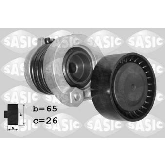 Tendeur de courroie, courroie trapézoïdale à nervures SASIC OEM 6072000100