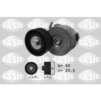 Tendeur de courroie, courroie trapézoïdale à nervures SASIC OEM 51758385