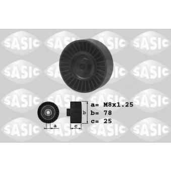 Tendeur de courroie, courroie trapézoïdale à nervures SASIC OEM VX028145278EVX