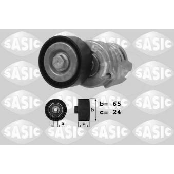 Tendeur de courroie, courroie trapézoïdale à nervures SASIC OEM 1J0145299