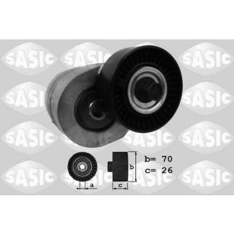 Tendeur de courroie, courroie trapézoïdale à nervures SASIC OEM 7239509 Tendeur de courroie, courroie trapézoïdale à nervures SASIC OEM 7239509