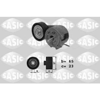 Tendeur de courroie, courroie trapézoïdale à nervures SASIC OEM 1567809