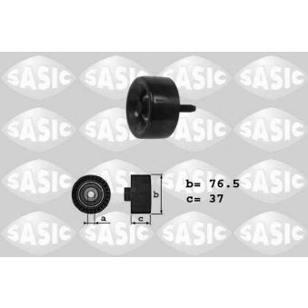 Poulie renvoi/transmission, courroie trapézoïdale à nervures SASIC OEM YC1E9444AD