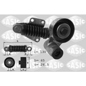 Tendeur de courroie, courroie trapézoïdale à nervures SASIC [1626127]