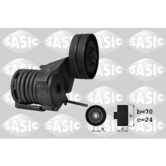 Tendeur de courroie, courroie trapézoïdale à nervures SASIC OEM 032145299A