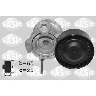 Tendeur de courroie, courroie trapézoïdale à nervures SASIC OEM 4805513