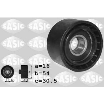 Poulie renvoi/transmission, courroie trapézoïdale à nervures SASIC OEM A1372020119
