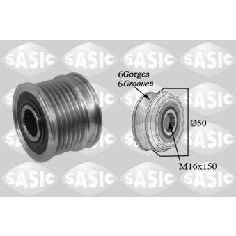 Poulie, alternateur SASIC OEM 6111550215