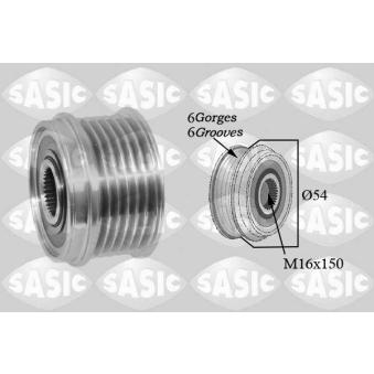 Poulie, alternateur SASIC OEM 77362721