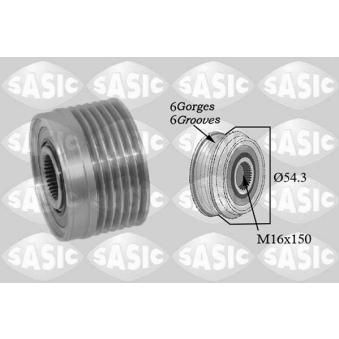 Poulie, alternateur SASIC OEM 9949627