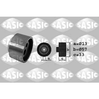 Poulie de tension, courroie crantée SASIC 1700004