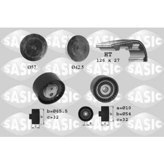 Kit de courroie crantée SASIC 1750049