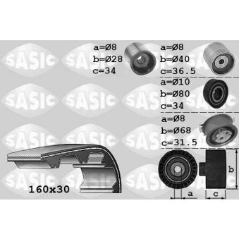 Kit de distribution SASIC OEM 03L198119