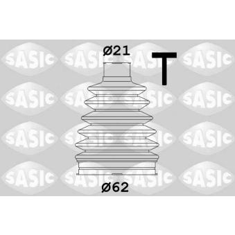 Soufflets de cardan avant SASIC 1904009 pour MITSUBISHI SPACE 1.2 - 75cv