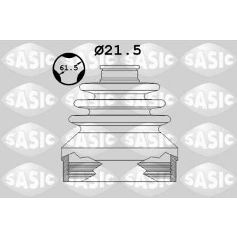 Soufflets de cardan avant SASIC 1904015 pour FORD C-MAX 1.2 - 101cv