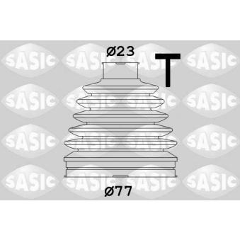 Soufflets de cardan avant SASIC OEM 7701209240