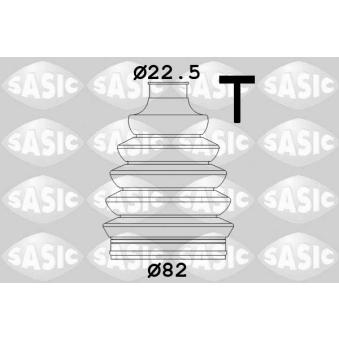 Soufflets de cardan avant SASIC [1904045]