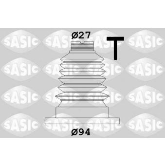 Soufflets de cardan avant SASIC OEM 1K0498201B Soufflets de cardan avant SASIC OEM 1K0498201B