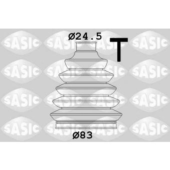 Soufflets de cardan avant SASIC [1906005]