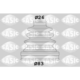 Soufflets de cardan avant SASIC OEM 1603011 Soufflets de cardan avant SASIC OEM 1603011