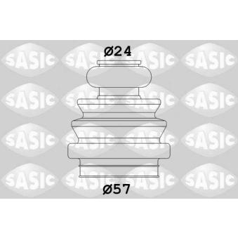 Soufflets de cardan avant SASIC OEM 1J0498201E