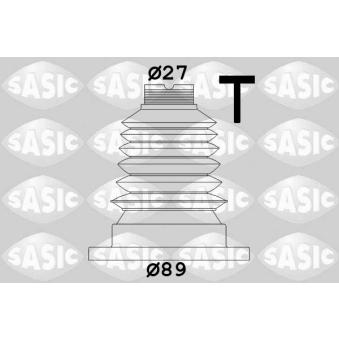 Soufflets de cardan avant SASIC OEM 171498201A