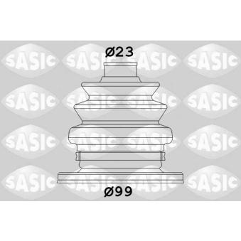 Soufflets de cardan avant SASIC OEM 46307029