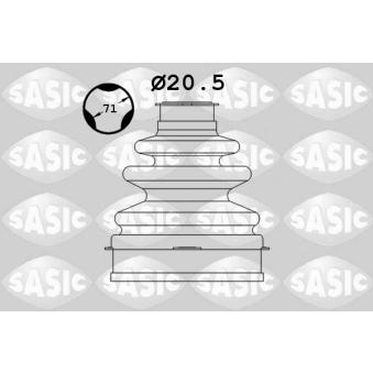 Soufflets de cardan avant SASIC OEM 495952Y930