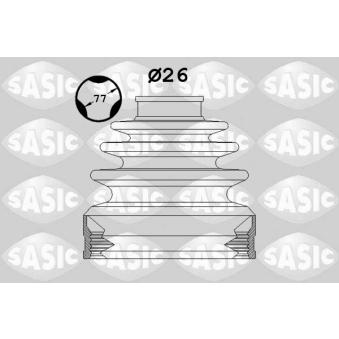 Soufflets de cardan avant SASIC OEM C9741JD52B