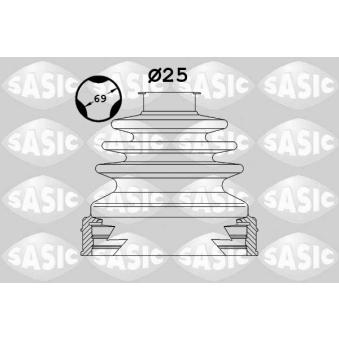 Soufflets de cardan avant SASIC [1906090]