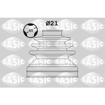 Soufflets de cardan avant SASIC 1906096 pour LAND ROVER RANGE ROVER VELAR Cooper S - 170cv