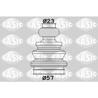 Soufflets de cardan avant SASIC OEM 7H0498202