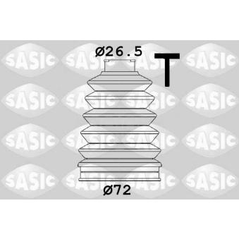 Soufflets de cardan avant SASIC [1906139]