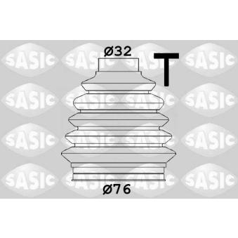 Soufflets de cardan avant SASIC OEM 1683600068