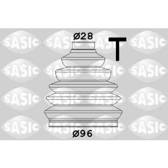 Soufflets de cardan avant SASIC [1906159]