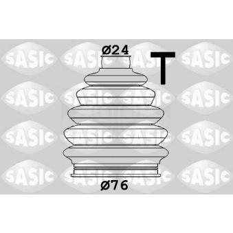 Soufflets de cardan avant SASIC OEM 1539193