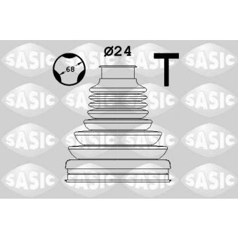 Soufflets de cardan avant SASIC OEM 31609806557