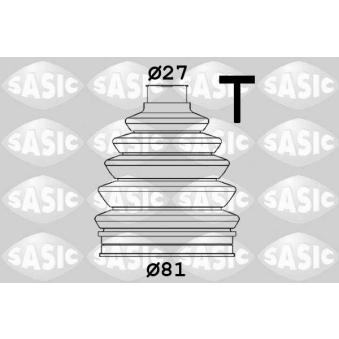 Soufflets de cardan avant SASIC OEM 1693601068
