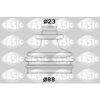 Soufflets de cardan avant SASIC OEM 95653005