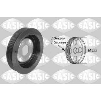 Poulie, vilebrequin SASIC 2150078 pour MAZDA MX-5 1.6 CDTI - 90cv