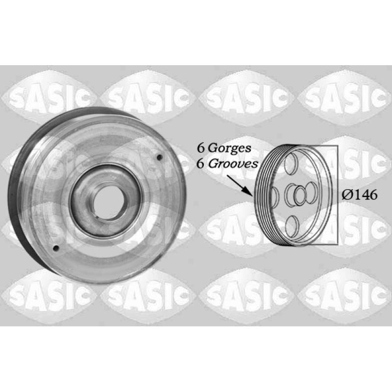 Poulie, vilebrequin SASIC 2154013 - Visuel 1