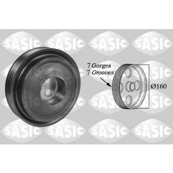 Poulie, vilebrequin SASIC OEM 1379766