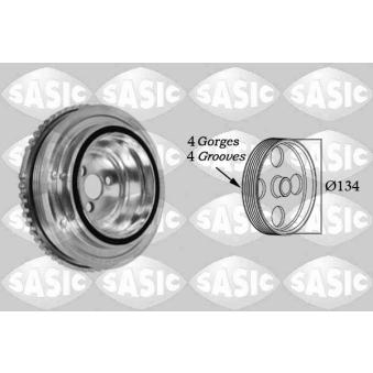 Poulie, vilebrequin SASIC OEM 55189263