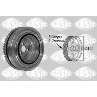 Poulie, vilebrequin SASIC OEM 55197953